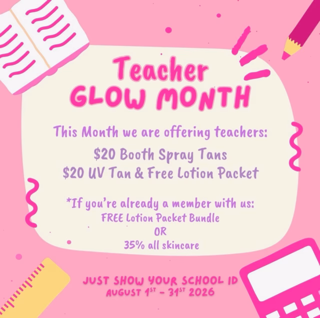 TEACHERS! This one is for you! Come by with your teacher ID to snag these amazing deals!